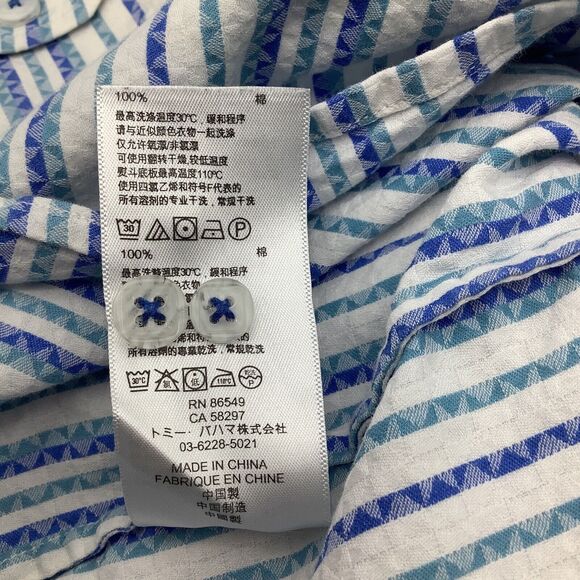 Tommy Bahama Mens Long Sleeve Button Up Shirt Size Large - Picture 7 of 7